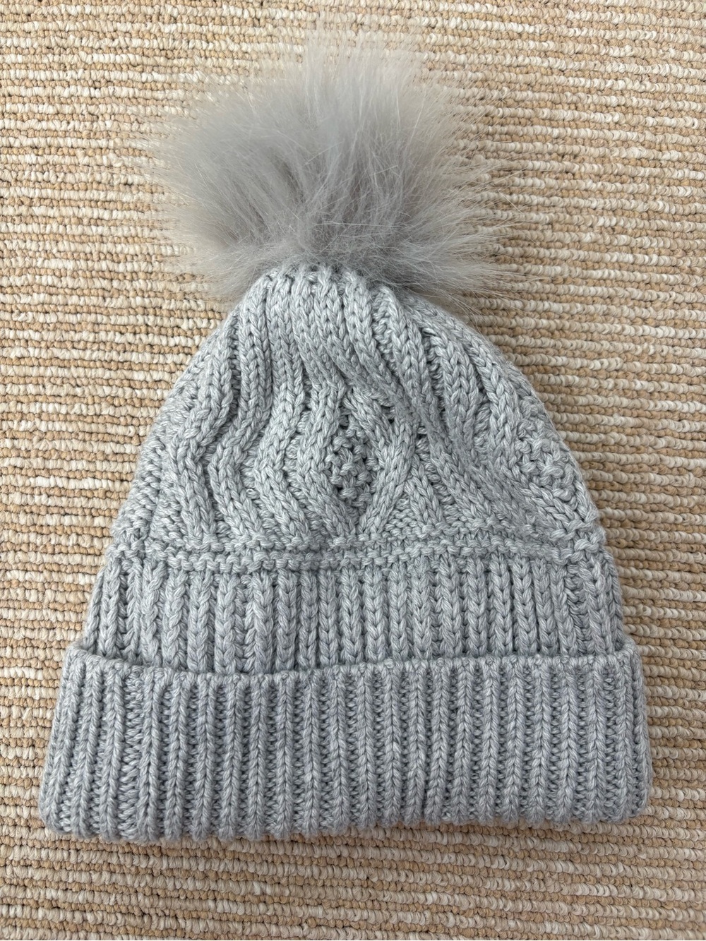 American Eagle Grey Knit Beanie
